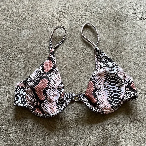 Snake Print Zaful Bathers Swim Snake Skin Zaful Bikini Top Poshmark